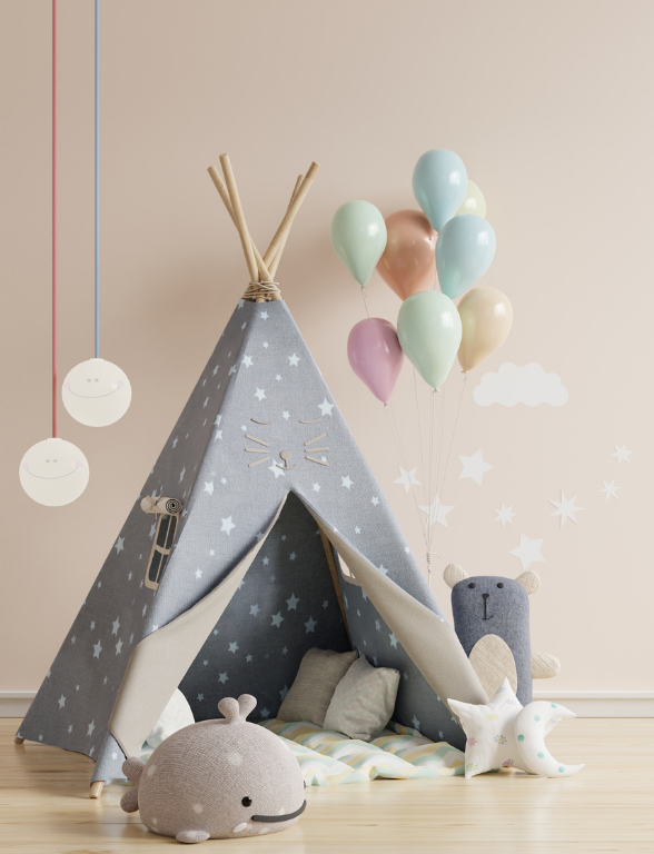 Kisfiú gyerekszoba falmatrica